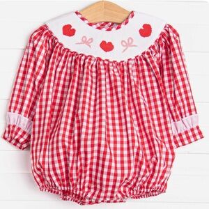 Romance Ribbons Smocked Bubble